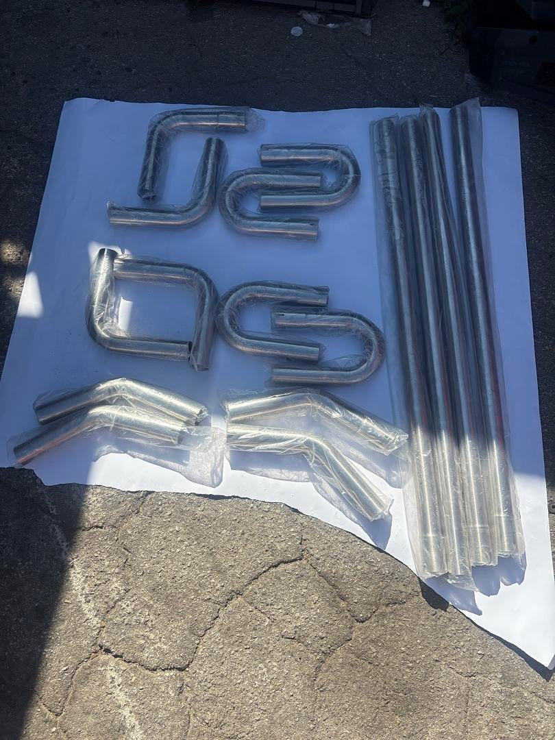 16PCS 2 INCHES STAINLESS STEEL PIPES DIY CUSTOM PIPES