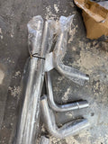 2” INCHES 6PCS RAW METAL PIPES AS IS PLEASE REFER TO PIC