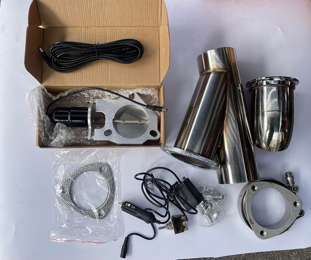 EXCO-3 3” ELECTRIC STAINLESS STEEL CUTOUTS BUTTON SWITCH SYSTEM
