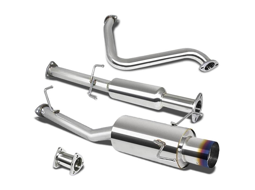 97-01 HONDA PRELUDE FIT COUPE MODELS catback exhaust burnt tip