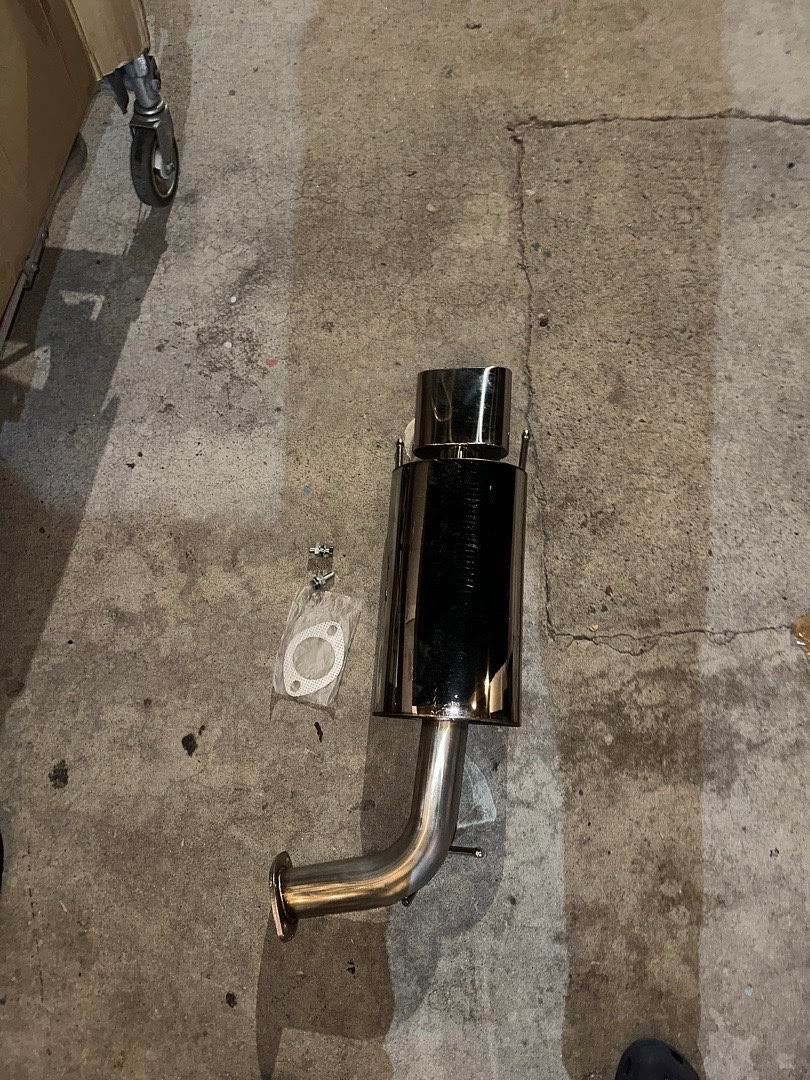 07-11 TOYOTA CAMRY STAINLESS STEEL EXHAUST 4 CYLINDER W SCREWS AND GASKET