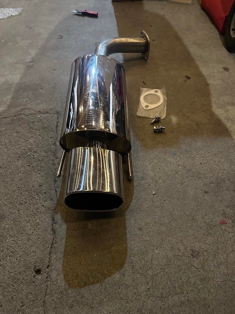 07-11 TOYOTA CAMRY STAINLESS STEEL EXHAUST 4 CYLINDER W SCREWS AND GASKET