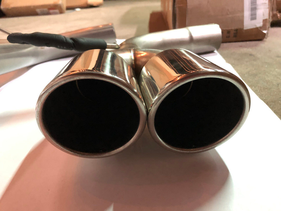 SCION XB EXHAUST AXLE CAT BACK SYSTEM W/3.5 INCH MUFFLER TIP