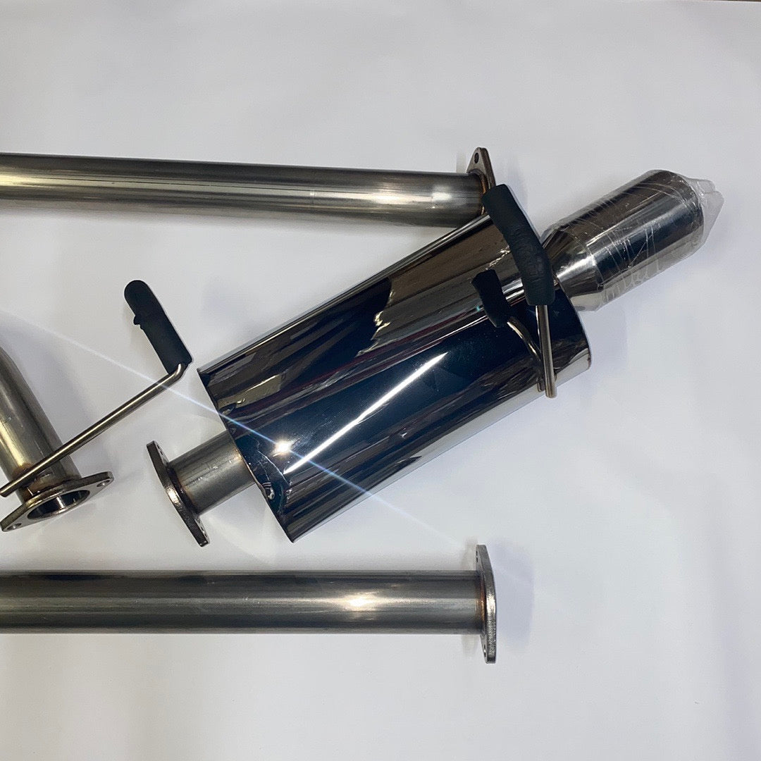 Open box 06-09 MITSUBISHI ECLIPSE 2.4L L4 CATBACK EXHAUST MISSING HARDWARE