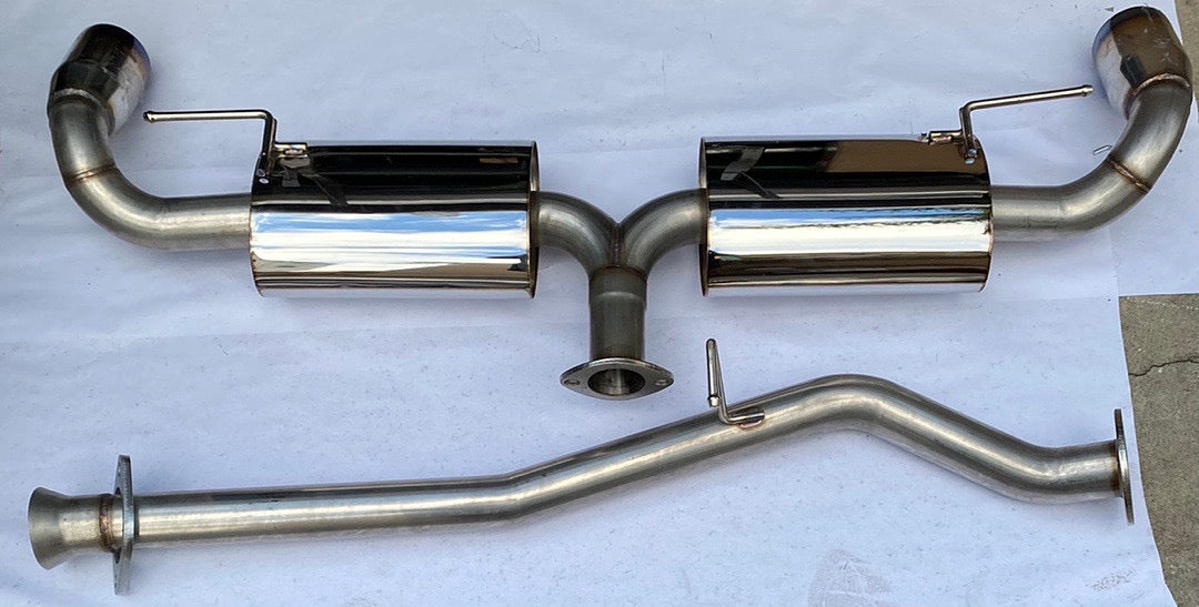04-11 MAZDA RX-8 R2 / R3 STAINLESS STEEL CATBACK EXHAUST SYSTEM