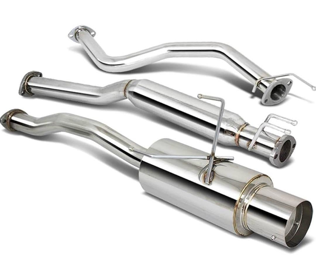 01-05 HONDA CIVIC EX 2/4DR 1.7L CAT BACK EXHAUST SYSTEM