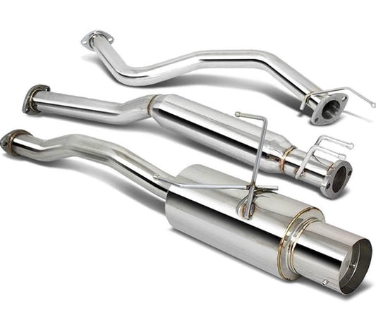 01-05 HONDA CIVIC EX 2/4DR 1.7L CAT BACK EXHAUST SYSTEM