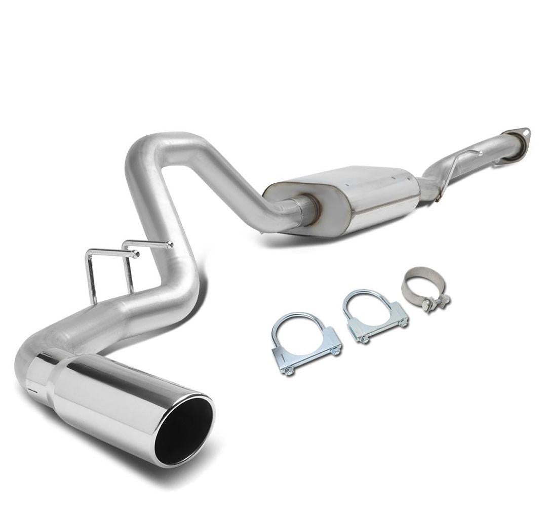99-06 CHEVY SILVERADO/GMC SIERRA 4-INCH DIAGONAL CUT TIP CATBACK EXHAUST