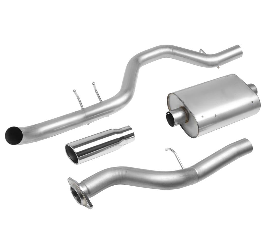 99-06 CHEVY SILVERADO/GMC SIERRA 4-INCH DIAGONAL CUT TIP CATBACK EXHAUST