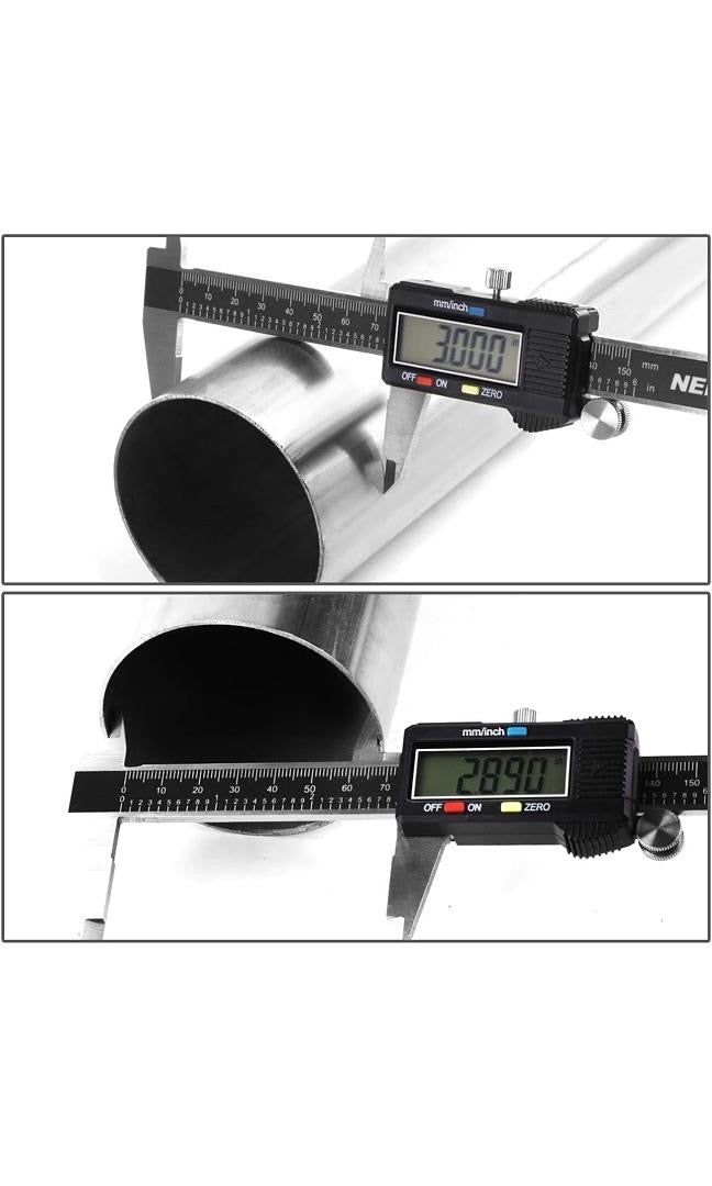04-05 DODGE RAM 1500 5.7L QUAD CAB CATBACK EXHAUST SYSTEM MISSING LARGE CLAMP REFER TO PICTURE