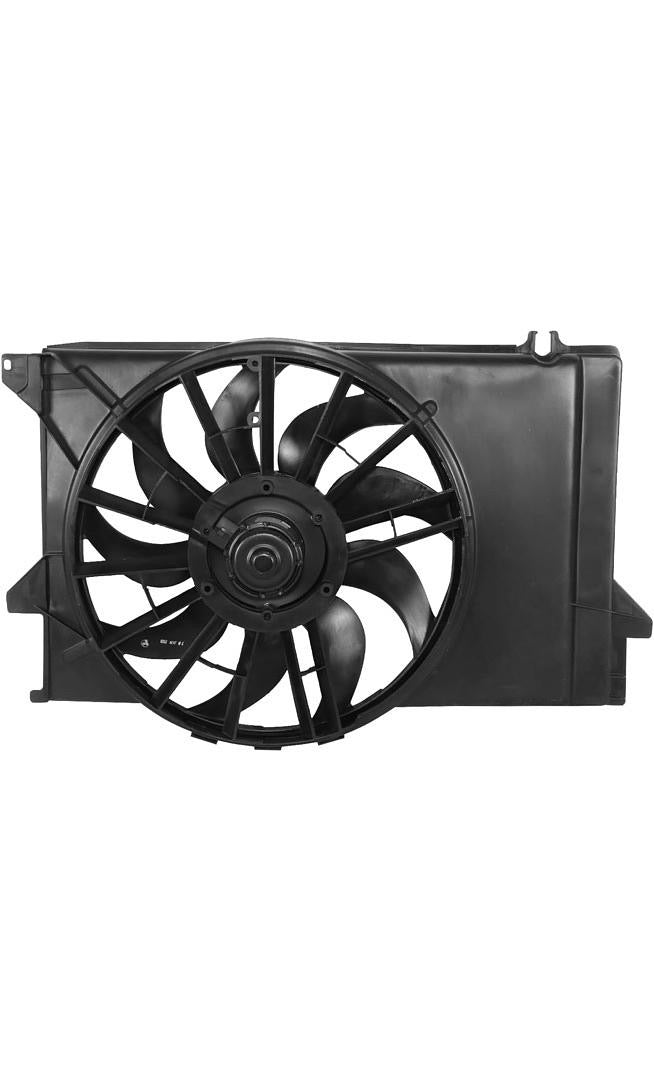 FRONT COOLING RADIATOR FAN ASSEMBLY TEMPO 1992-1993, TOPAZ 1992-1993, SINGLE FAN