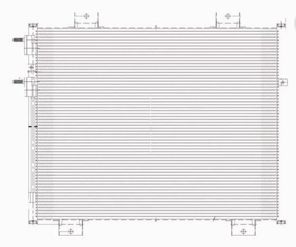 DODGE DAKOTA A/C CONDENSER 05-11 DAKOTA