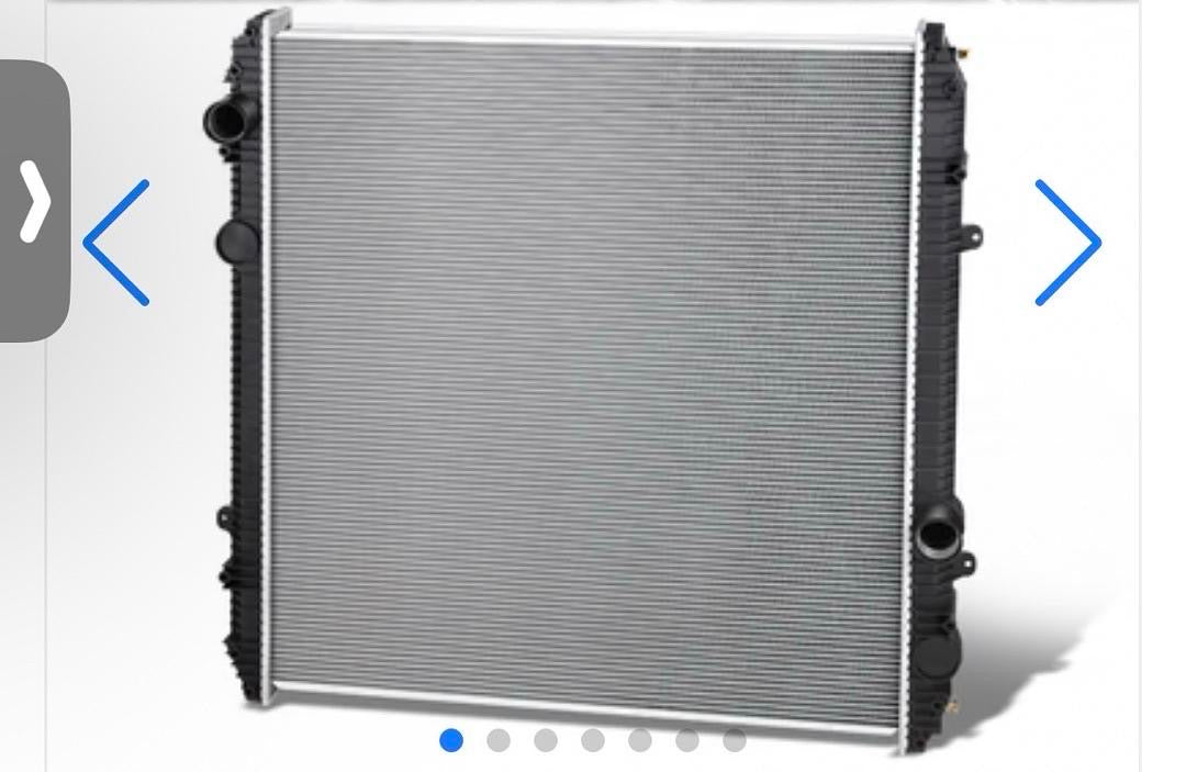 3 ROW ALUMINUM COOLING RADIATOR 03-07 FREIGHTLINER CORONADO RA-FL-007