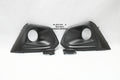 FRONT BUMPER FOG LIGHTS WITH BEZEL ENHANCE VISIBILITY FOR 12-14 SUBARU IMPREZA PARACHOQUE DELANTERO LUZ ANTINIEBLA CON BIZEL