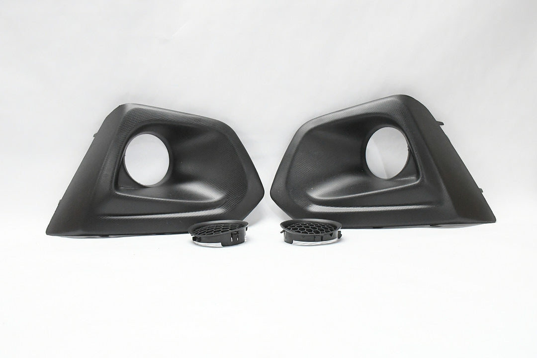 FRONT BUMPER FOG LIGHTS WITH BEZEL ENHANCE VISIBILITY FOR 12-14 SUBARU IMPREZA PARACHOQUE DELANTERO LUZ ANTINIEBLA CON BIZEL