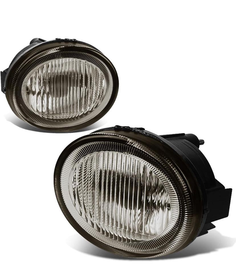 02-03 NISSAN MAXIMA BUMPER FOG LIGHT DRIVER & PASSENGER SIDE ENHANCE VISIBILITY SMOKE