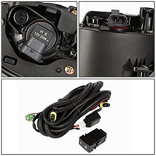 16-18 HONDA HR-V CHROME CLEAR FOGLIGHTS WITH WIRING HARNESS