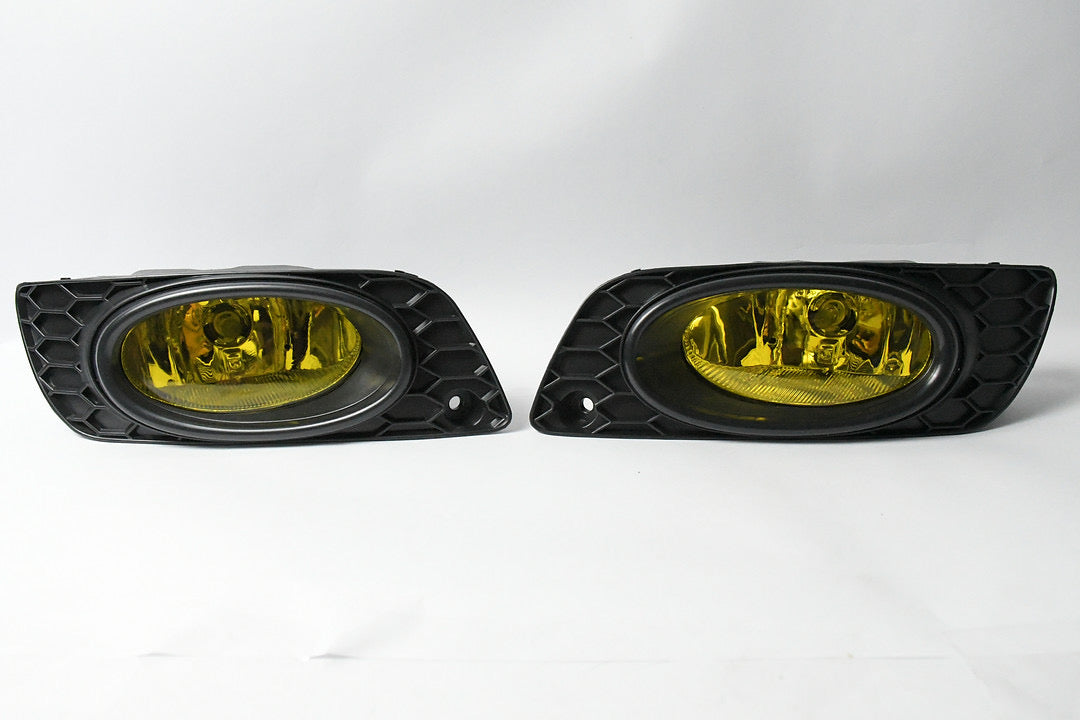 FRONT BUMPER AMBER FOG LIGHTS ENHANCE VISIBILITY FOR 2012 HONDA CIVIC SEDAN, PARACHOQUES DELANTERO LUZ ANTINIEBLA ÁMBAR