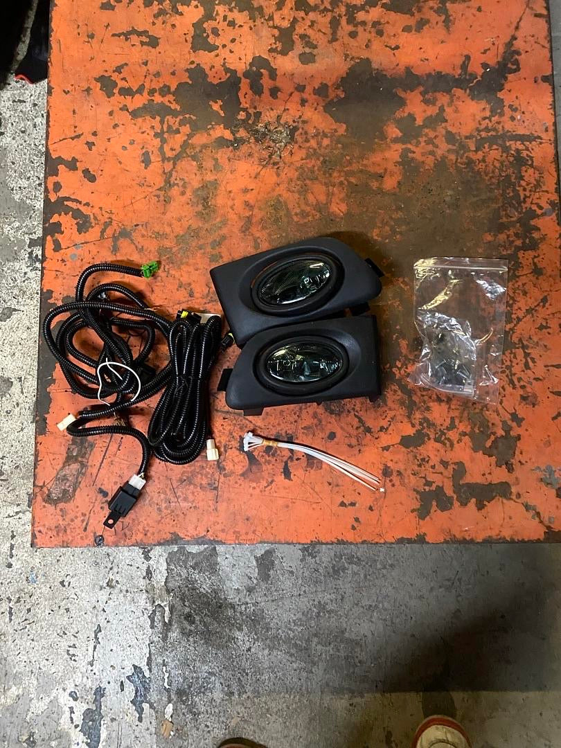 01-05 HONDA CIVIC SMOKE FOG LIGHTS FRONT BUMPER