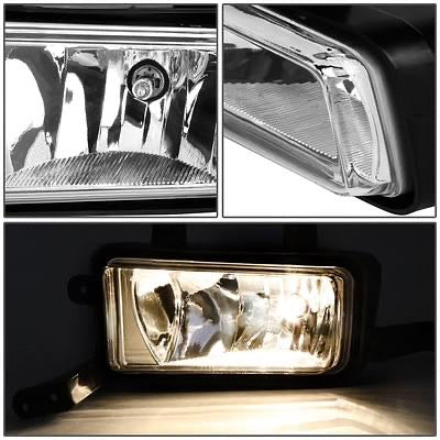 FOG LIGHT WITH SWITCH FOR 15-20 CHEVY TAHOE SUBURBAN GMC YUKON AND YUKON XL CH