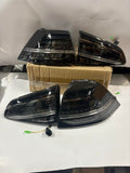 13-17 GOLF 7 MK7 MK7.5 SMOKE LED 4PCS TAILLIGHTS VLAND