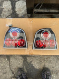 93-98 VOLKSWAGEN GOLF MK3 BLACK HOUSING CLEAR LENS TAILLIGHT ASSEMBLY