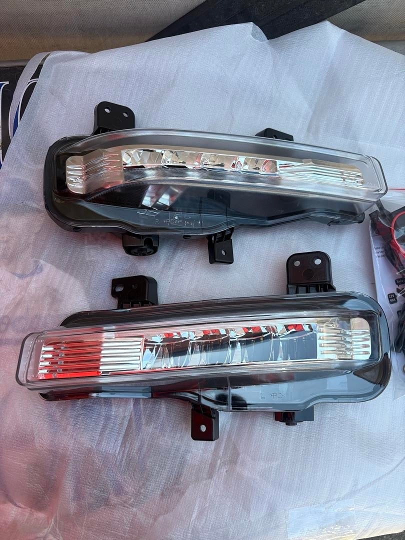 20-24 FORD EXPLORER CLEAR LED FOG LIGHTS LED WITH HARNESS CFWJ-0694-C