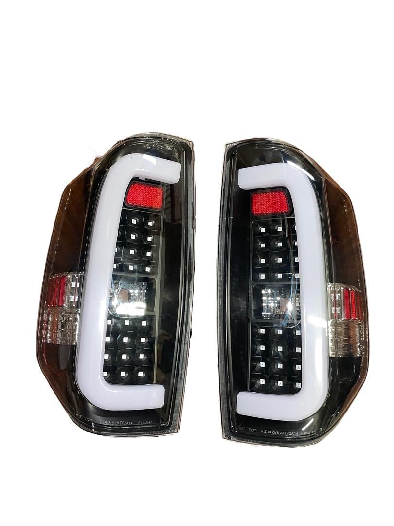 FOR 14-18 TUNDRA BLACK HOUSING  WITH LED TAIL LIGHTS