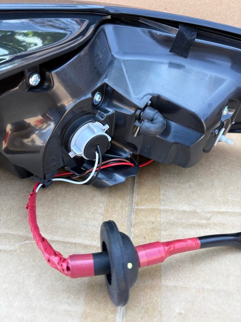 17-21 MAZDA CX-5 REAR TAIL LIGHTS HALOGEN LEFT AND RIGHT OE STYLE RED LENS