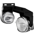 FRONT BUMPER FOG LIGHT DRIVER & PASSENGER SIDE ENHANCE VISIBILITY [COMPATIBLE WITH 94-02 DODGE RAM 1500 2500 3500] FL-NS020-CH