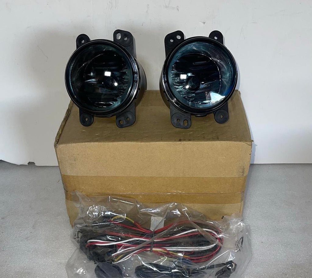 05-10 CHRYSLER 300/300C LX SMOKED LENS OE BUMPER FOG LIGHT LAMP PAIR+SWITCH FL-T002-SM
