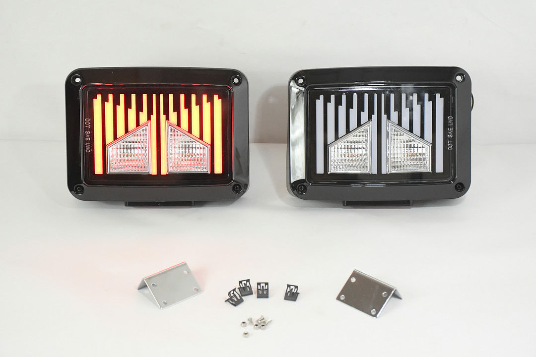 07-17 JEEP WRANGLER JK TAIL LIGHTS LED