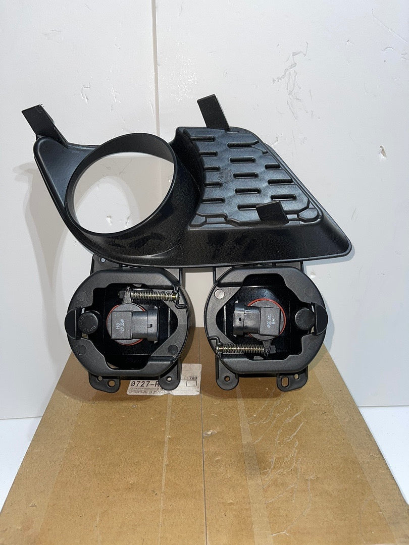 ASSEMBLY SMOKED FOG LIGHT ENHANCE VISIBILITY FOR 11-14 DODGE CHARGER FL-ZTL-238-SM