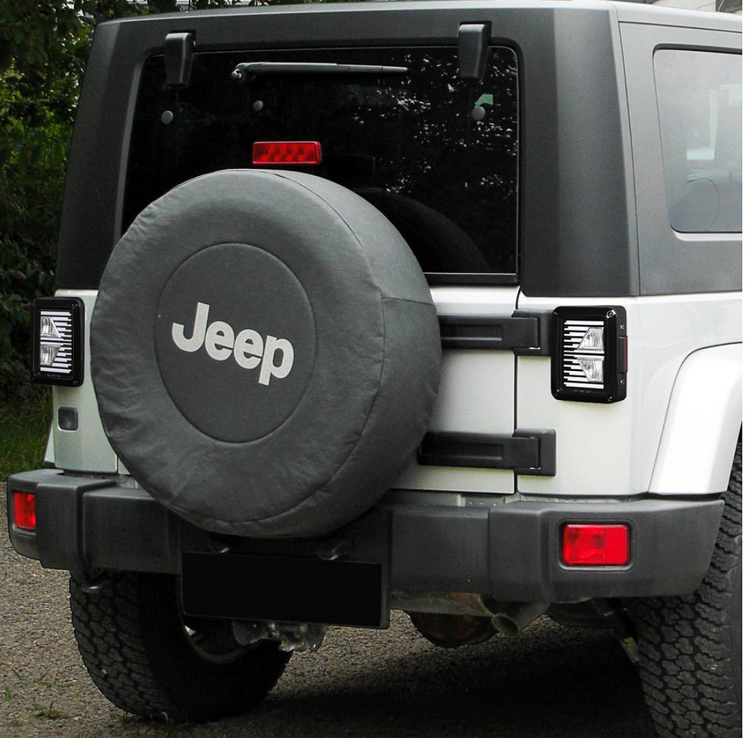 07-17 JEEP WRANGLER JK TAIL LIGHTS LED