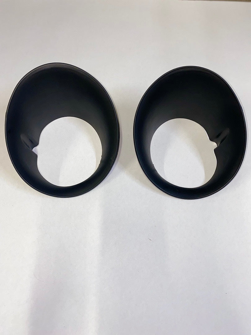 02-08 DODGE RAM SMOKE FRONT BUMPER AMBER FOG LIGHTS ENHANCE VISIBILITY FL-ZTL-282-SM