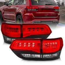14-17 JEEP GRAND CHEROKEE OE STYLE TAILLIGHTS LED RED LENS