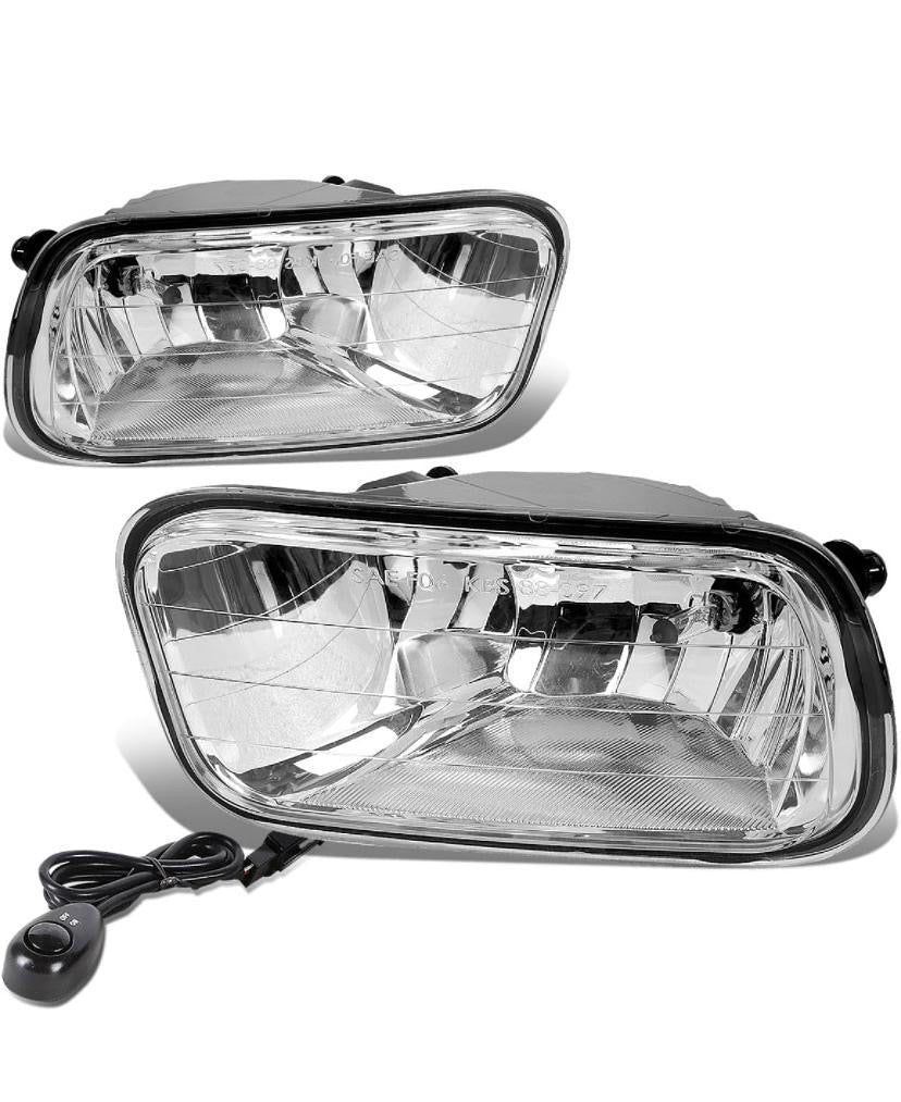 FOG LIGHT DRIVER & PASSENGER SIDE ENHANCE VISIBILITY [COMPATIBLE WITH 11-12 DODGE RAM 1500 2500 3500] FL-ZTL-808-CH