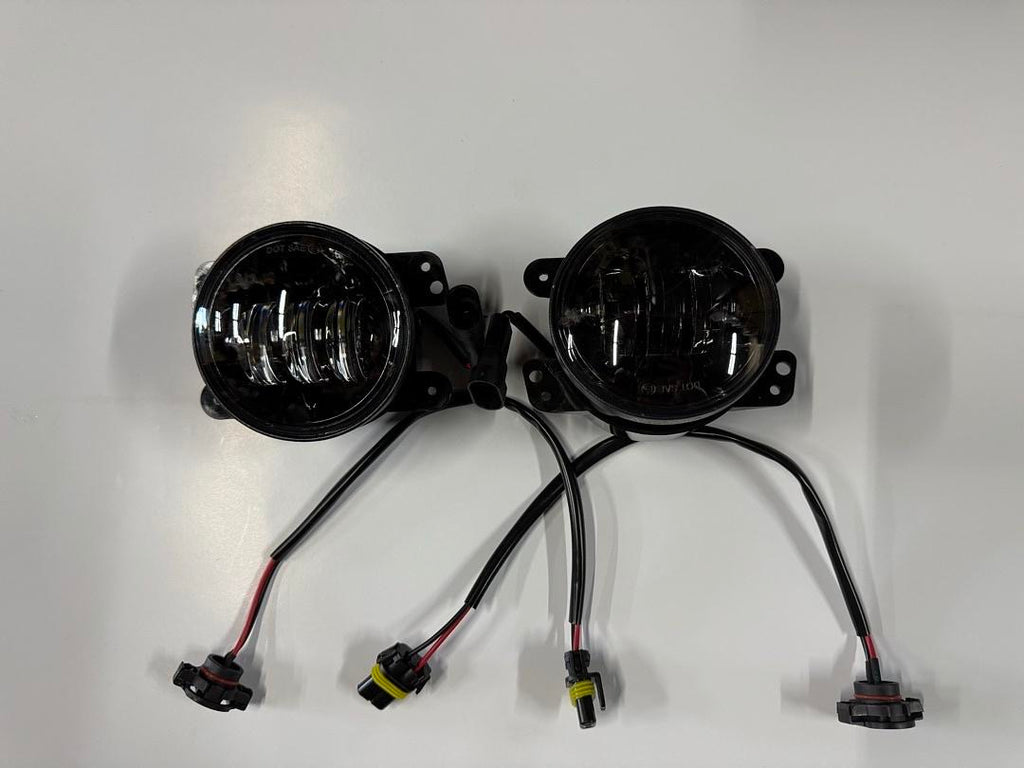 4 INCHES LED FOG LIGHT COMPATIBLE WITH 07-17 JEEP WRANGLER / 11-14 CHARGER / 14-18 CHEROKEE /10-19 JOURNEY NVL-FL-001