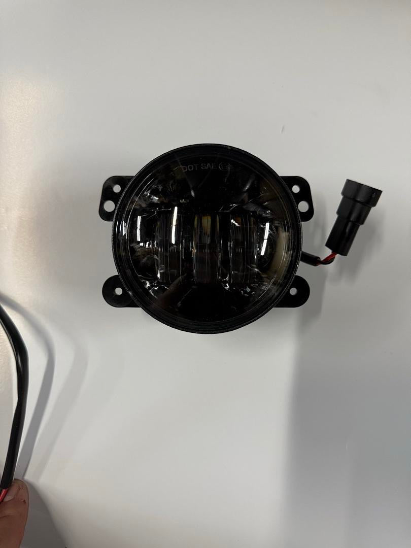 4 INCHES LED FOG LIGHT COMPATIBLE WITH 07-17 JEEP WRANGLER / 11-14 CHARGER / 14-18 CHEROKEE /10-19 JOURNEY NVL-FL-001