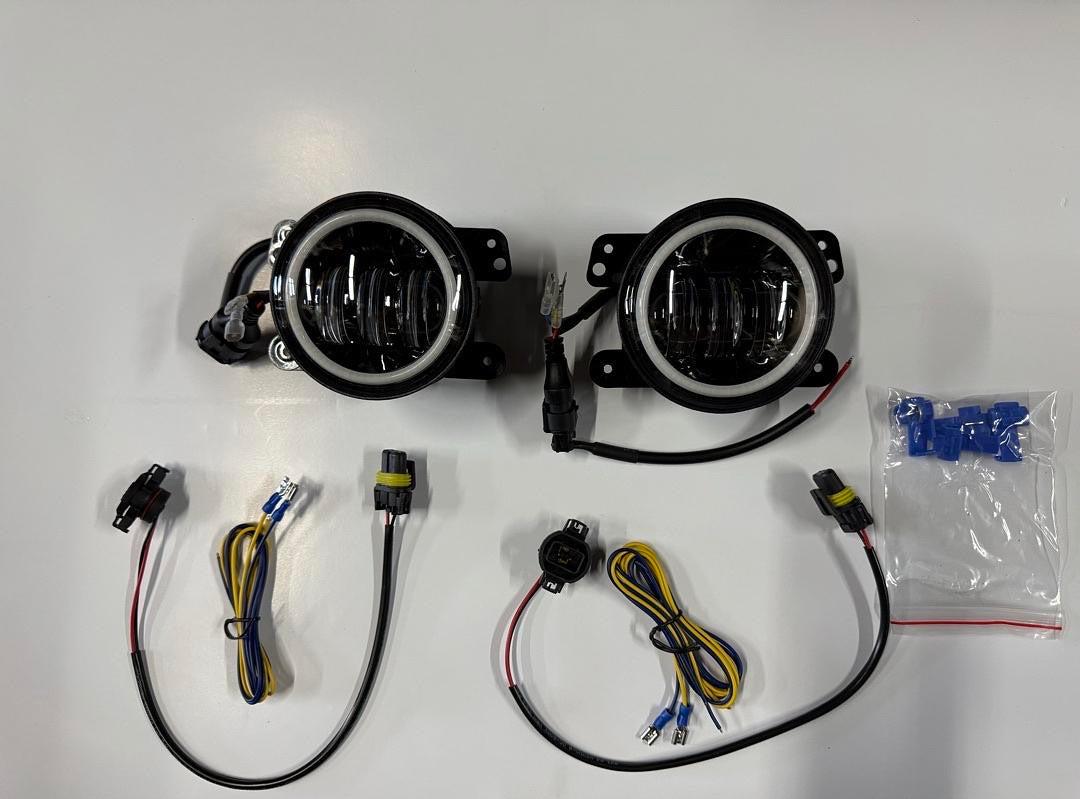 07-17 JEEP WRANGLER 4 INCHES 3D LED FOG LIGHT NVL-FL-001H