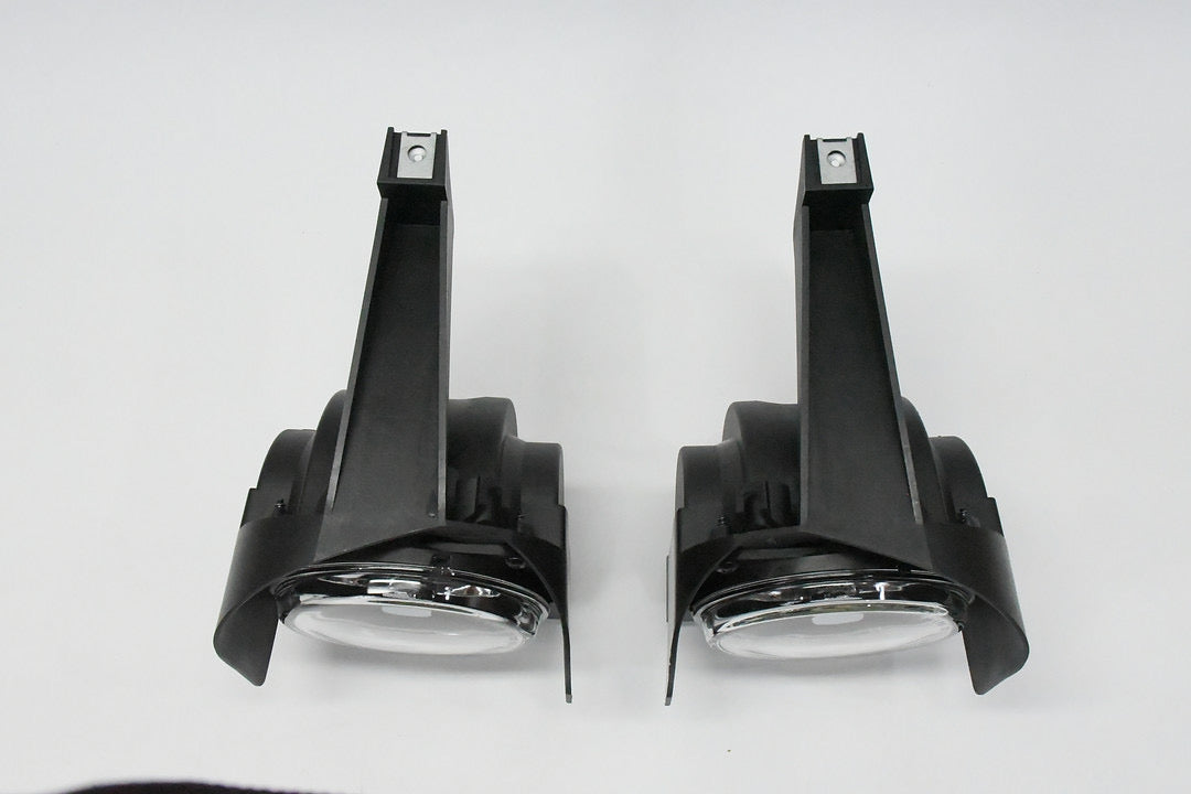 99-01 FORD EXPLORER FRONT BUMPER CHROME FOG LIGHTS ENHANCED VISIBILITY, PARACHOQUE DELANTERO LUZ ANTINIEBLA CROMADO FL-NS014-CH