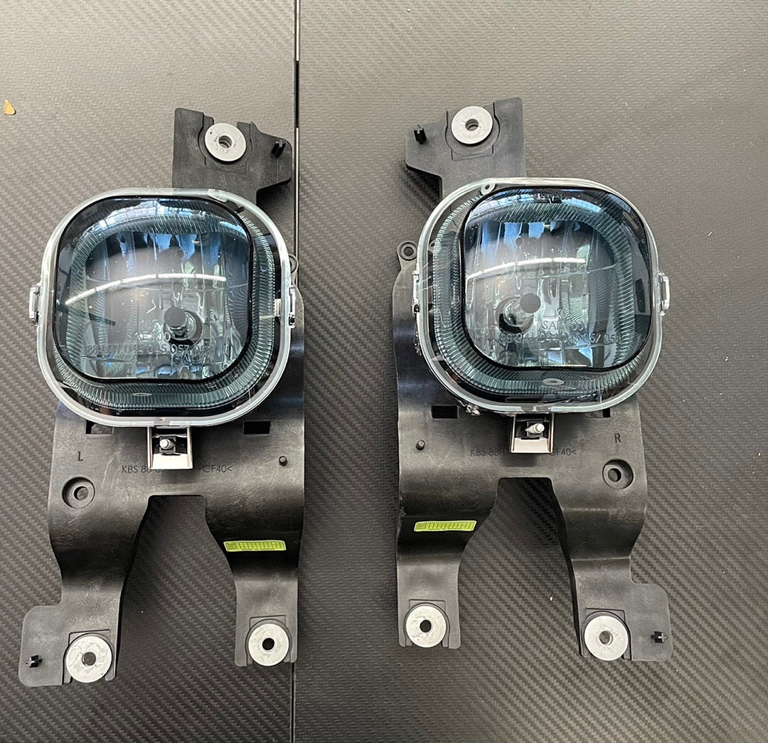 08-10 FORD F250 F350 F450 F550 SUPER DUTY PAIR FRONT BUMPER FOG LIGHTS SMOKED LENS PARACHOQUE DELANTERO LUZ ANTINIEBLA AHUMADO FL-NS031-SM