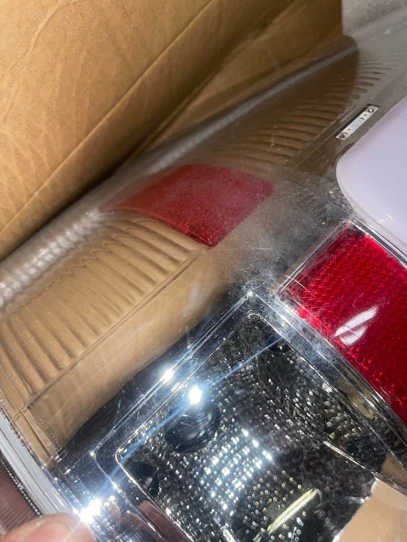 07-13 GMC SIERRA 3D LED CHROME/CLEAR TAILLIGHTS