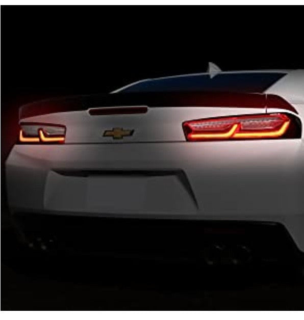 16-18 CHEVY CAMARO LED SEQUENTIAL TAILLIGHTS RED LS LT RS SS ZL1
