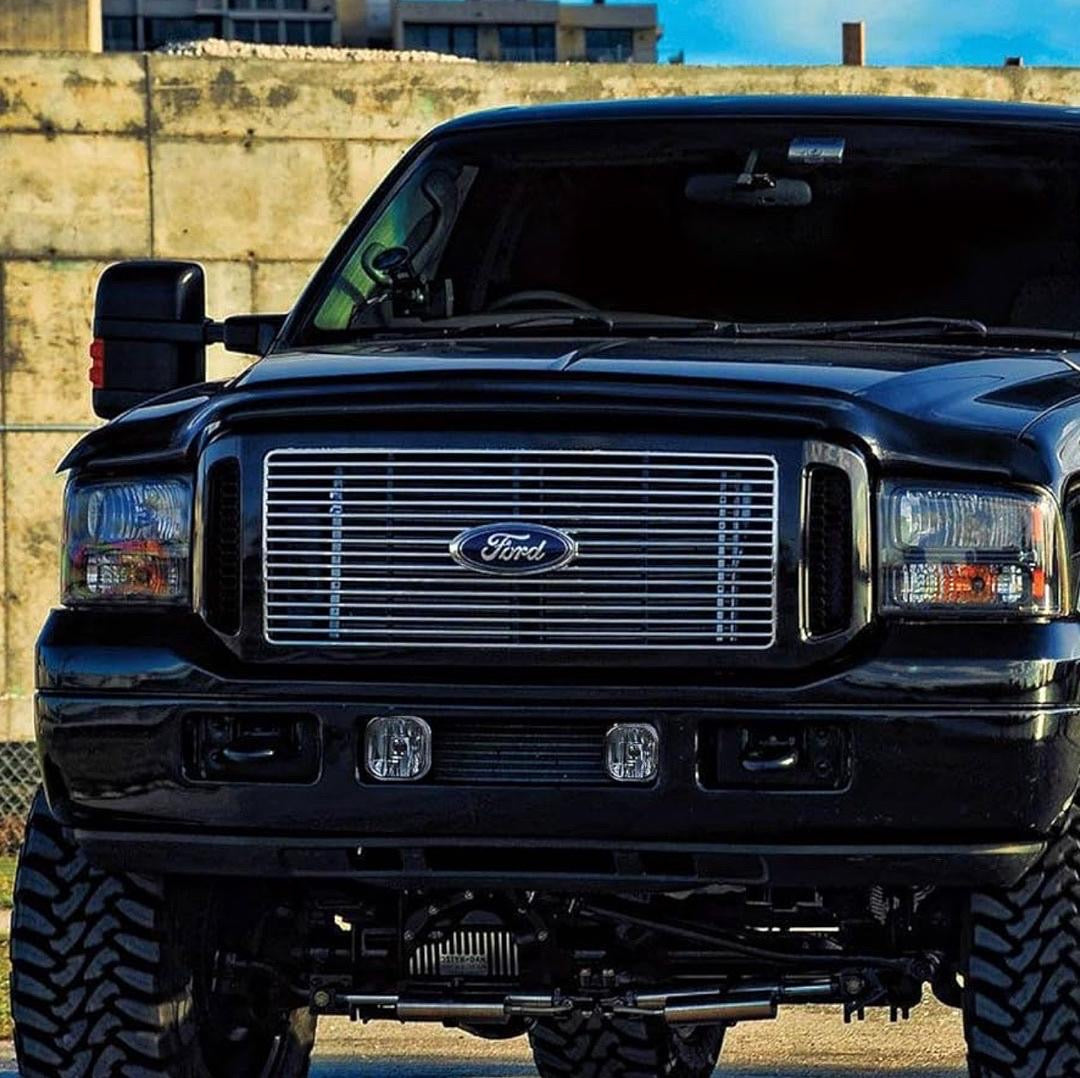 99-04 FORD F250/ F350/ F450 SD FRONT BUMPER FOG LIGHT DRIVER & PASSENGER SIDE ENHANCE VISIBILITY SMOKED FL-T022-SM