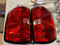 14-18 CHEVY SILVERADO 1500 HD RED PAIR OF TAILLIGHTS OEM STYLE