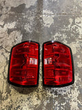14-18 CHEVY SILVERADO RED OEM STYLE LED TAILLIGHTS