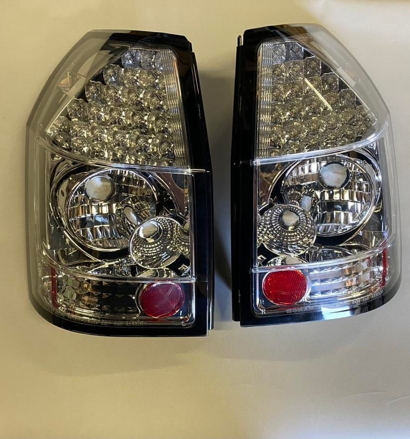 05-06 DODGE MAGUM LED CHROME CLEAR LED TAILLIGHTS