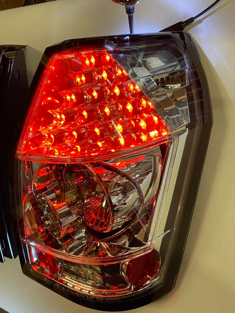 05-06 DODGE MAGUM LED CHROME CLEAR LED TAILLIGHTS