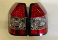 05-06 DODGE MAGUM LED CHROME CLEAR LED TAILLIGHTS